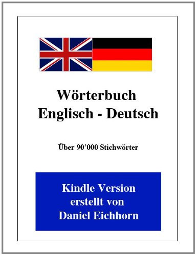 Wörterbuch Englisch - Deutsch - 2. Auflage
