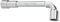 Karx 07028 Clé à pipe débouchée en Chrome Vanadium 15 mm