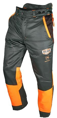 OZAKI - Pantalon Bucheron Anti-Coupure - Pantalon Solidur Multi-Poches - Taille 54/56 XXL