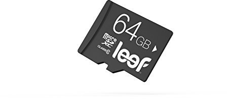 Leef Tarjeta microSD con Adaptador 64 GB para Universal – Negro