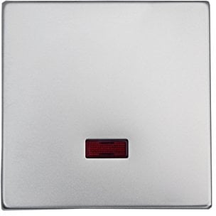 WECHSELSCHALTER M. GLIMMLAMPE INOX