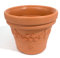 Pot de Fleurs Decora 15L, Terre Cuite, 35 cm