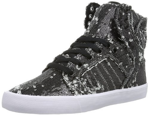 Supra WOMENS SKYTOP SW18024 Damen Sneaker, Schwarz (WHITE/WHITE - WHITE WWW), EU 36.5 (UK 5) (US 6)