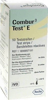 Combur 3-Test E Urinteststreifen 50 Stück Schnelldiagnostik
