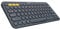 Logitech K380 Multi-Device Bluetooth Keyboard – Windows, Mac, Chrome OS, Android, iPad, iPhone, Apple TV Compatible – with FLOW Cross-Computer Control and Easy-Switch up to 3 Devices – Dark Grey