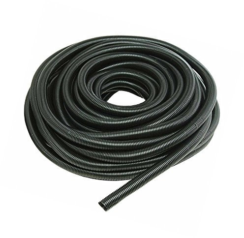 Mintice™ 25mm Schwarz Kfz Auto Wellrohr Wellschlauch geschlitztes Kabel Schutz Rohr Isolierrohr Kabelschutzrohr