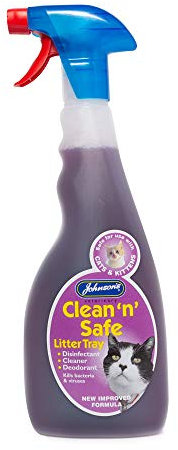 Johnson's Vet Clean 'n' Safe Cat Litter Disinfectant Tray (Purple)