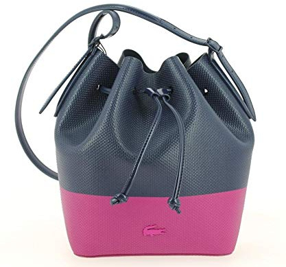 Lacoste Bucket Peacoat Boysenberry Tasche, marineblau