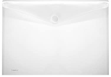 Sichttasche/Umschlag PP A3 quer, Klettverschluss, transp. klar, 1 Stück