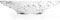 RCR 25599020006 Melodia Bol Décoratif en Luxion Cristal, Diamètre 30cm, Bol pour Décoration Intérieure ou pour des Fruits, Transparent