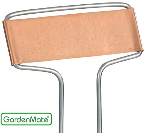 GardenMate® 25er Set Pflanzschilder Banner Kupfer