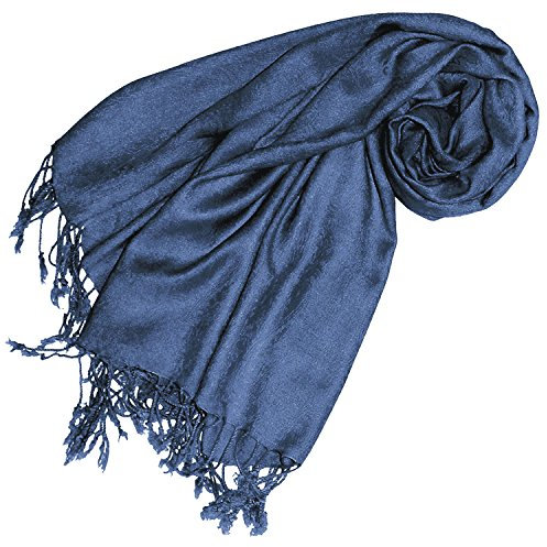 Lorenzo Cana Designer Pashmina hochwertiger Marken-Schal jacquard gewebtes Paisley Muster 60 x 200 cm Viskose harmonische Farben Schaltuch Schal Tuch