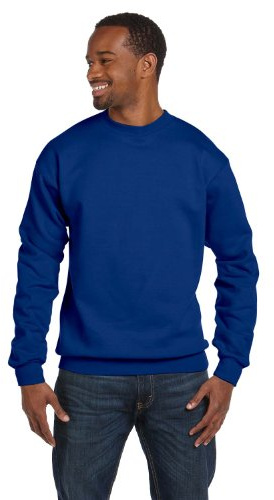 Hanes - EcoSmart Crewneck Sweatshirt. P160 M Deep Royal
