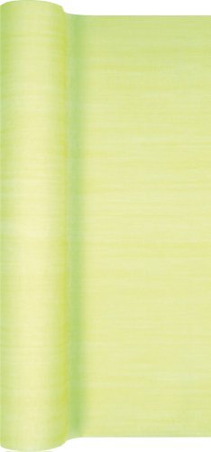 Unbekannt Tischläufer Rolle Uni mit Struktur in hellgrün/Airlaid/Tischband für Party/Geburtstag/Hochzeit 40cm x 4,90m
