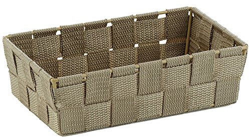 Kela Korb Alvaro 23x15x6cm aus Kunststoff in Taupe, Plastik, 23 x 15 x 6 cm