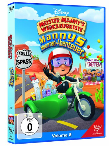 Meister Manny's Werkzeugkiste Volume 8 - Meister Manny's Motorrad-Abenteuer