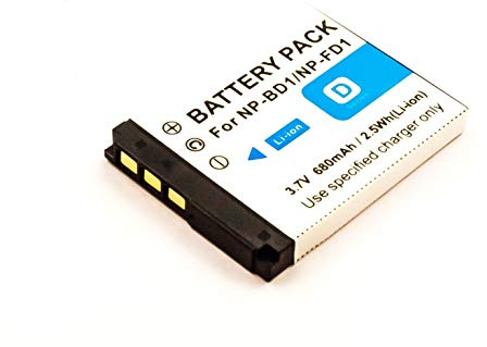 AGI 84037-Ionen 520 mAh 3,7 V Akku wiederaufladbar – Akkus (520 mAh,-Ionen (LiIon), 3,7 V, schwarz, grau, 1 Stück (S))