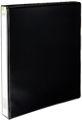 Q-Connect Presentation 25mm 4D Ring Binder A4 Black KF01328