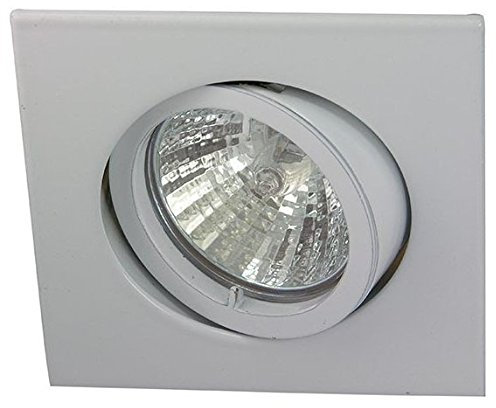 RUTEC Einbaustrahler Downlight 68mm qu ws ALU55471