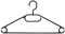 Kesper 16810 Kunststoff-Kleiderbügel, 10-er Pack, Breite: 40 cm, schwarz, 10- pack