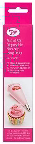 Tala Large Recycable Non-Slip Icing Bags 16.5 x 29.5cm, Carbon Steel, Blue, Disposable