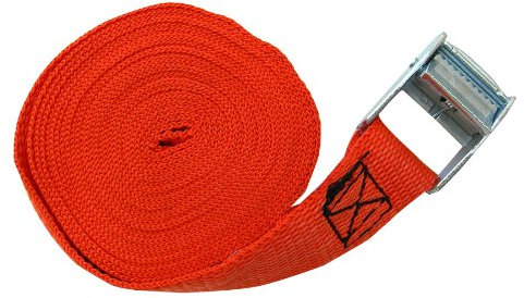 XL Durchführung Tool 553701 Zurrgurt mit Schnalle, Verschluss selbstklebend, 25 mm x 3,5 m