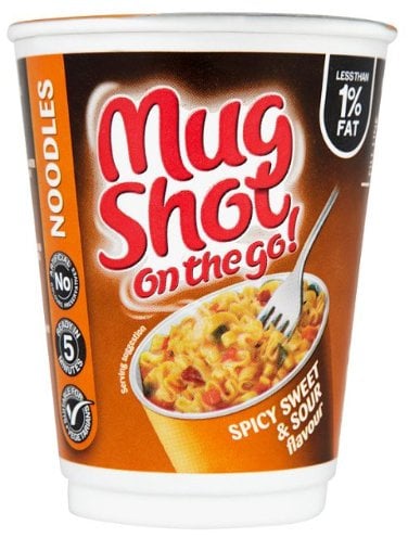 Mug Shot On The Go Sweet & Spicy Noodle12x67g
