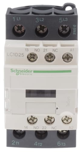 Schneider Electric TeSys D LC1D Leistungsschütz / 400 V ac Spule, 3 -polig 3 Schließer, 690 Vac/dc / 25 A