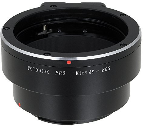 Fotodiox Pro Lens Mount Adapter Compatible with Kiev 88 Lenses on Canon EOS EF/EF-S Cameras