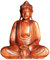 Wogeka - Super schöner 30 cm Thailand Buddha Meditation - Handarbeit aus Holz geschnitzt als besondere Geschenk-Idee für Asien-Fans zu Geburtstag, Weihnachten zur Deko Budda Feng Shui BMTHAI30