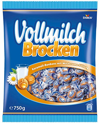 Storck Vollmilch Brocken Karamellbonbons mit Milchcreme 750g