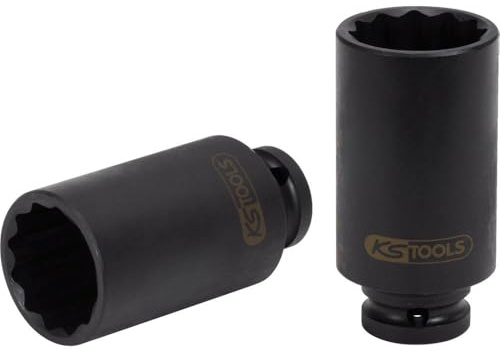 KS Tools 150.1711 1/2 Spezial-12-kant-Gelenkwellen-Stecknuss, 33mm