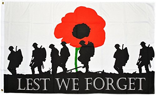 Lest We Forget (Army) Small Flag 3ft x 2ft