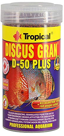 Tropical Discus Gran D-50 Plus Pack of 2 x 250 ml