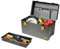 Plano Formen Extra tief Tool Box, graphit grau mit Eisen gelb, 701
