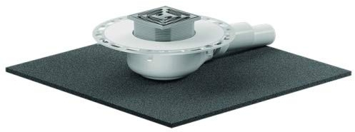 Dallmer GmbH & Co. KG – Dallmer Ablauf Schalldämmung TistoPlan K 10, DN 40/DN 50, 100 x 100 mm