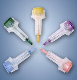 Safety-Lanzetten Normal 21 G, Tiefe 1,8 mm, grün (200 Stck.)