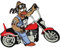 Biker Homer Simpson Beer Rockabilly Biker Chopper Motorcycle Aufnäher Patch