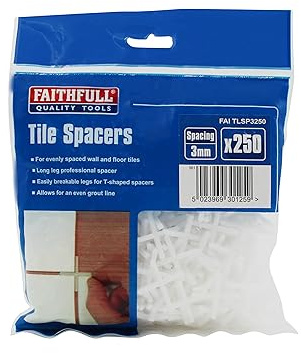 Tile Spacer Long Leg 3mm (Bag 250)