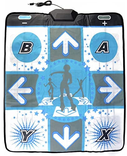 OSTENT Rutschfeste Dance Pad Tanzmatte für Nintendo Wii Gamecube NGC Konsole Dance Revolution DDR Videospiele
