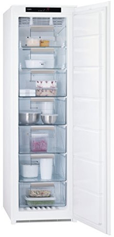 AEG AGN71800S1 Integrado Vertical 208L A+ Blanco - Congelador (Vertical, 208 L, 20 kg/24h, SN-T, Sistema de descongelado, A+)