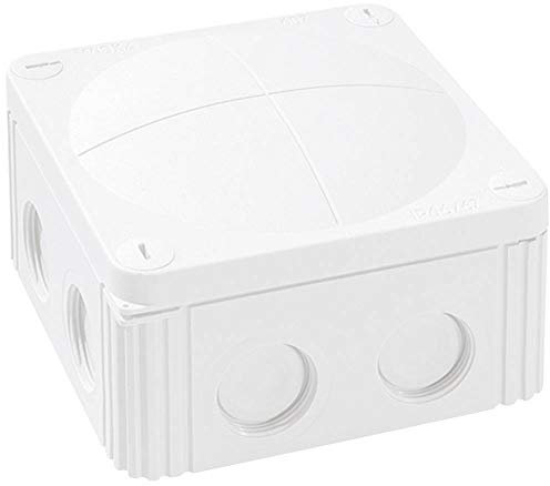 Wiska 10060533 Abzweigkasten (L x B x H) 110 x 110 x 66 mm Weiß IP66/IP67 1 St.