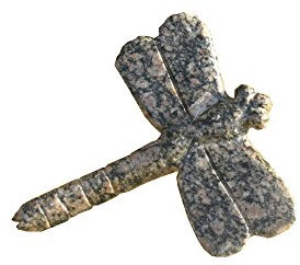 Libelle aus Granit (20 cm)