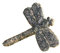 Libelle aus Granit (20 cm)