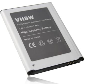 vhbw Akku Ersatz für Samsung JLT1C515DS/2-J, GH43-03699A für Handy Smartphone Telefon (2100 mAh, 3,7 V, Li-Ion)