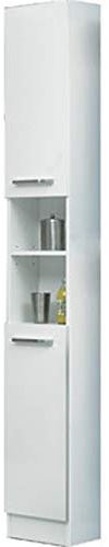 Avanti Trendstore - Hochschrank Weiss, ca 30 x 195.5 x 20 cm
