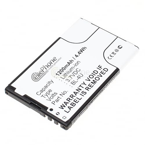 cellePhone Akku Li-Ion kompatibel mit Bea-Fon SL140 SL240 SL360 - Doro Primo 366 (Ersatz für RCB01P04)
