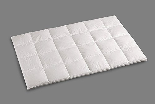 Bettenhaus Sachse Zudecke Steppbett 70% Federn / 30% Daunen, Gr. 135x200 cm, Fb. 01 weiß, ca. 1380 gr.