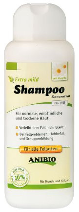 Anibio Shampoo-Konzentrat - extra mildes Shampo für Hunde - 250 ml