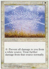 Magic The Gathering - Círculo de Protección: Blanco - Quinta Edición